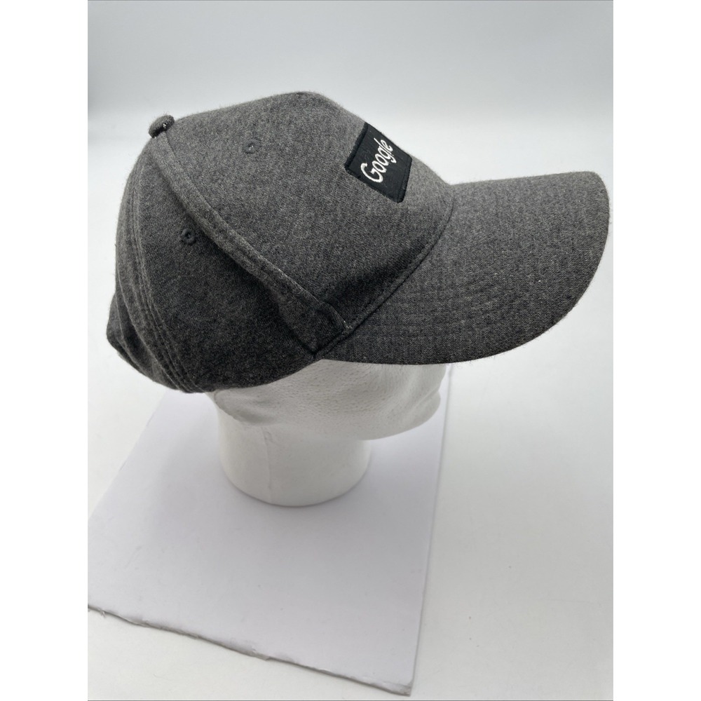 Google Logo Hat Strapback Gray Embroidered Spell … - image 2